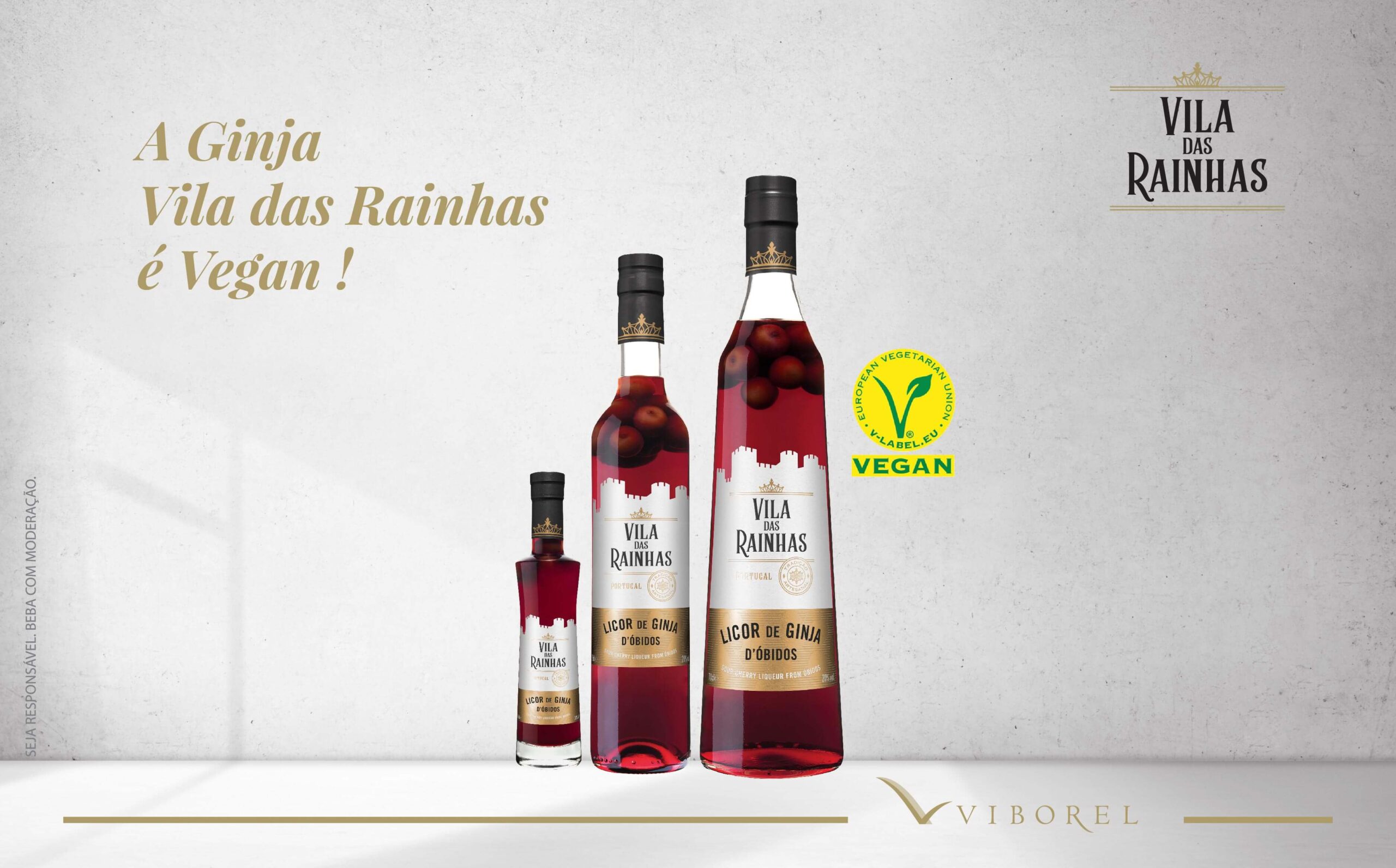 A Ginja Vila das Rainhas é VEGAN!